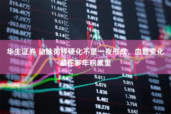 华生证券 动脉粥样硬化不是一夜形成，血管变化藏在多年积累里